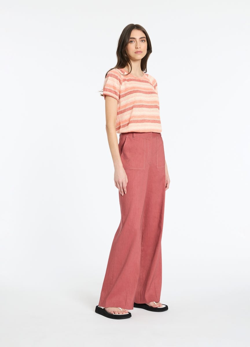Next parallel deals linen trousers