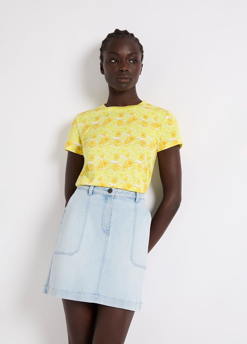 Zest hotsell linen skirt