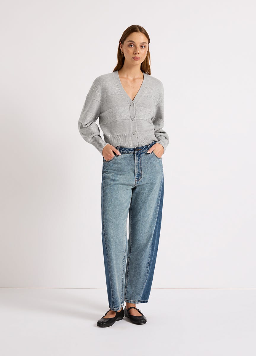 Reputation Sequin Cardigan