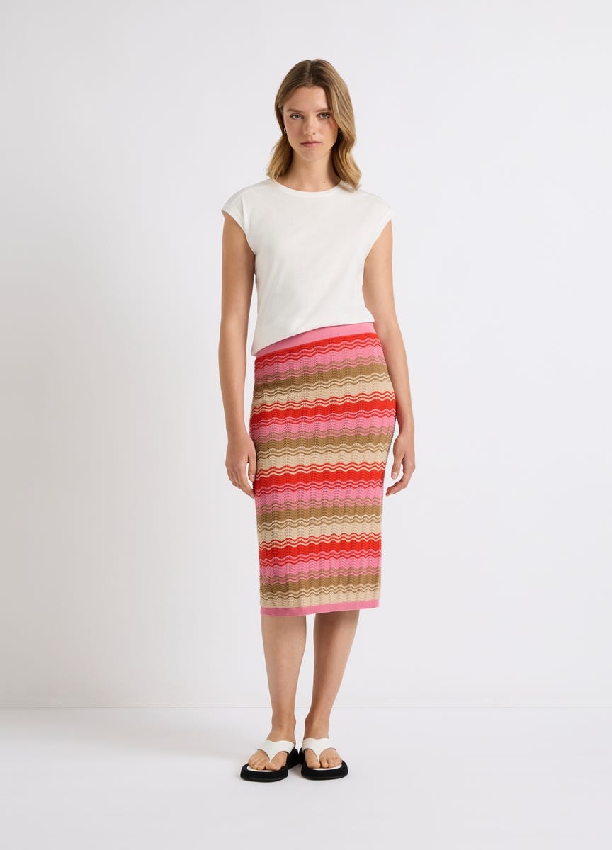 Knit skirt australia top