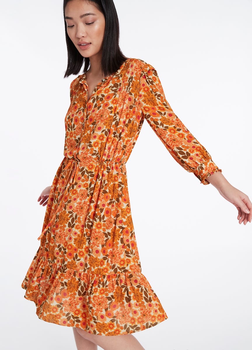Marcs Women s Floral Midi Dress