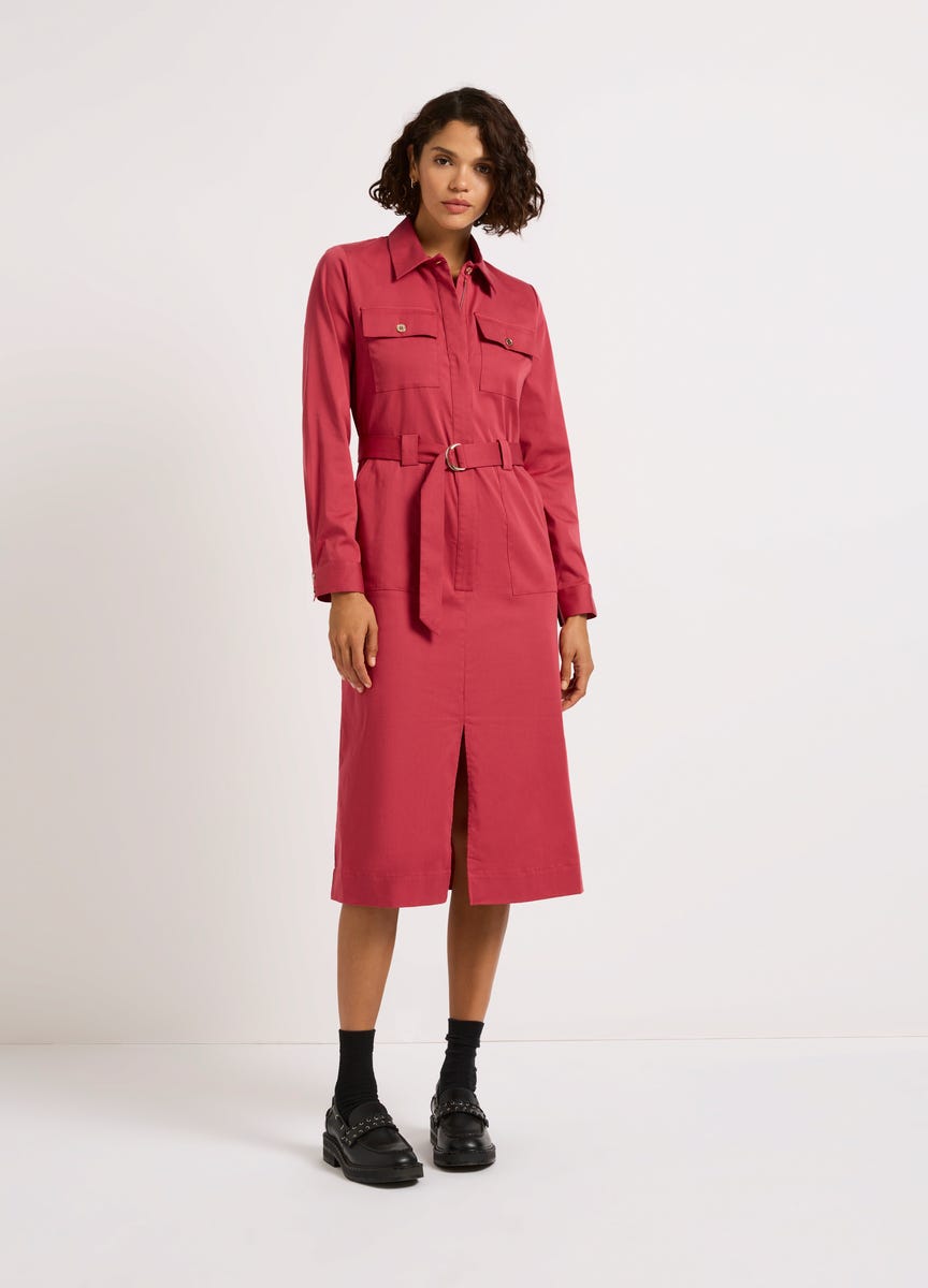 Longline shirt dress store