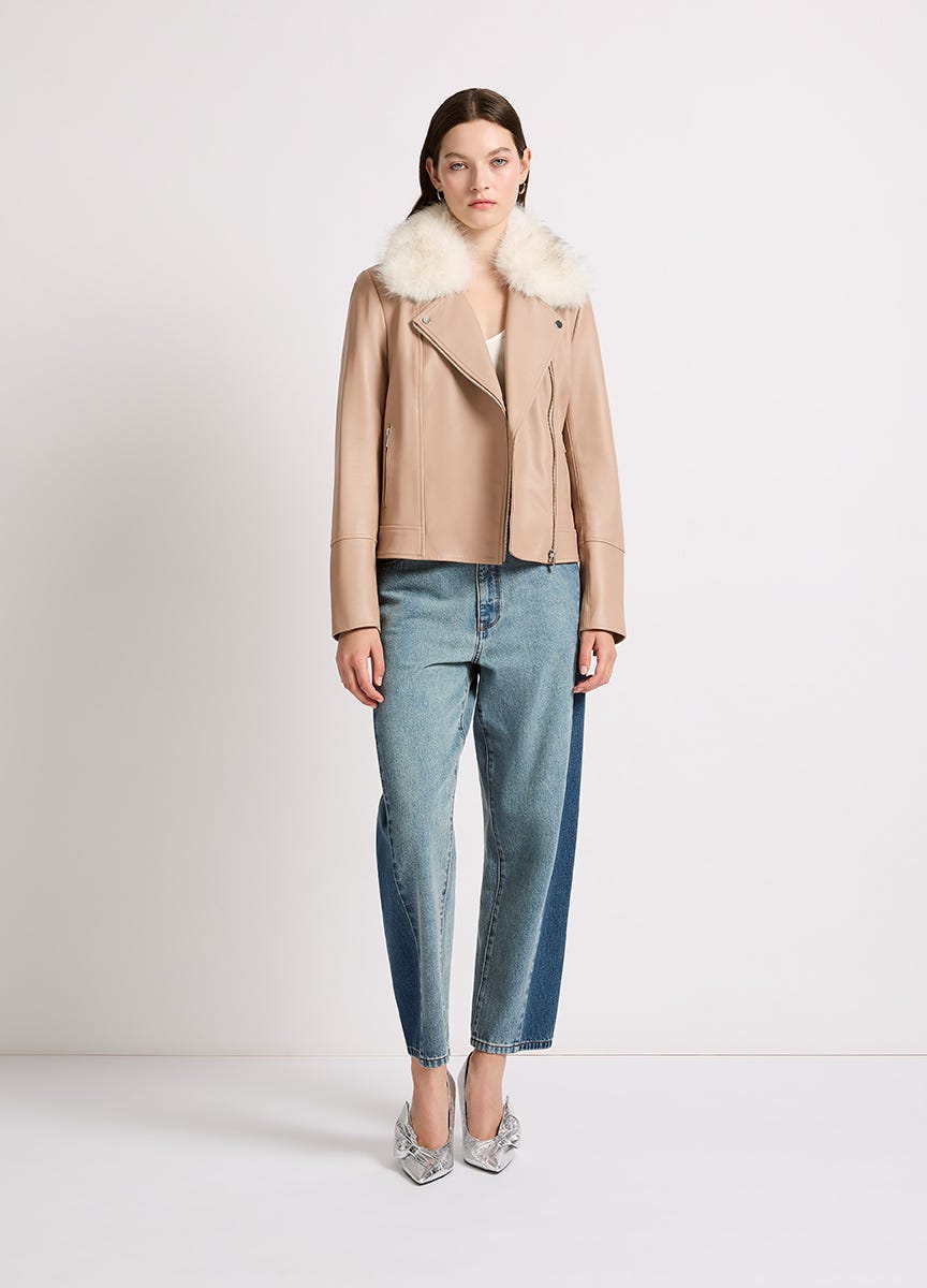 Miss selfridge bella biker jacket store