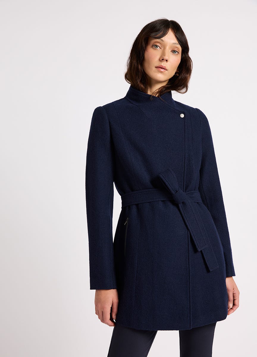 Women s Ruby Felted Wool Coat Marcs