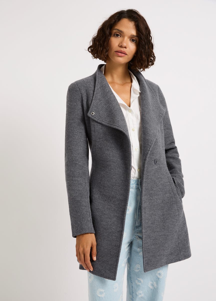Ruby Felted Wool Coat