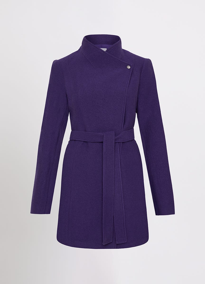 Ruby Felted Wool Coat