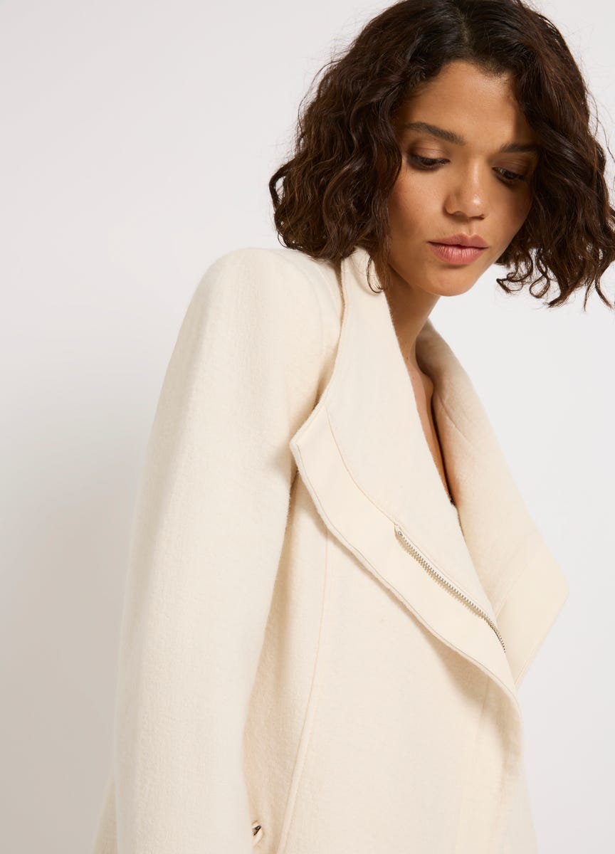 Sophie Felted Wool Coat