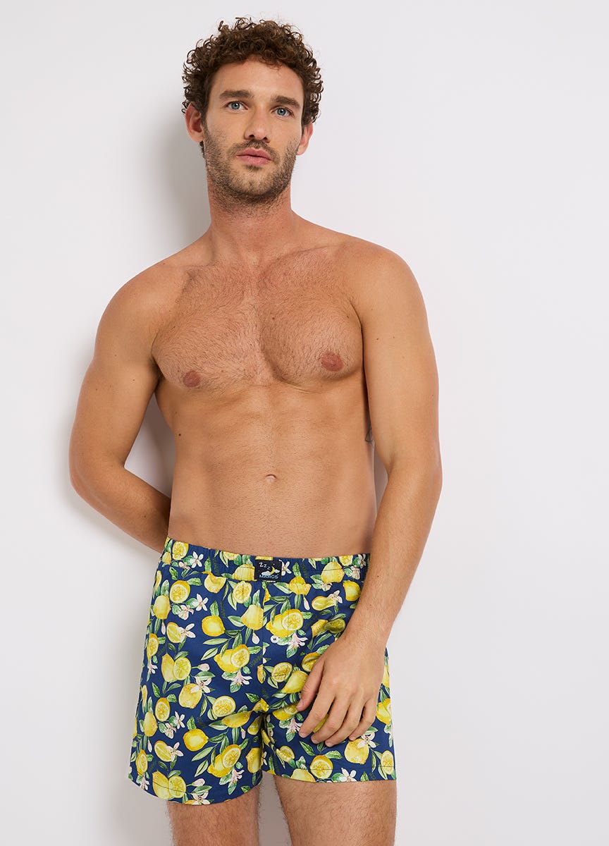 Yellow boxer shorts discount