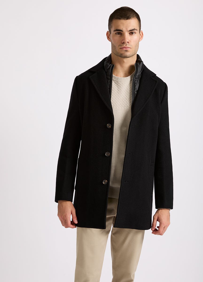 Sean Wool Blend Coat