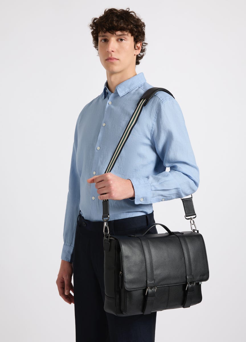 Marcs Men s Dale Leather Satchel