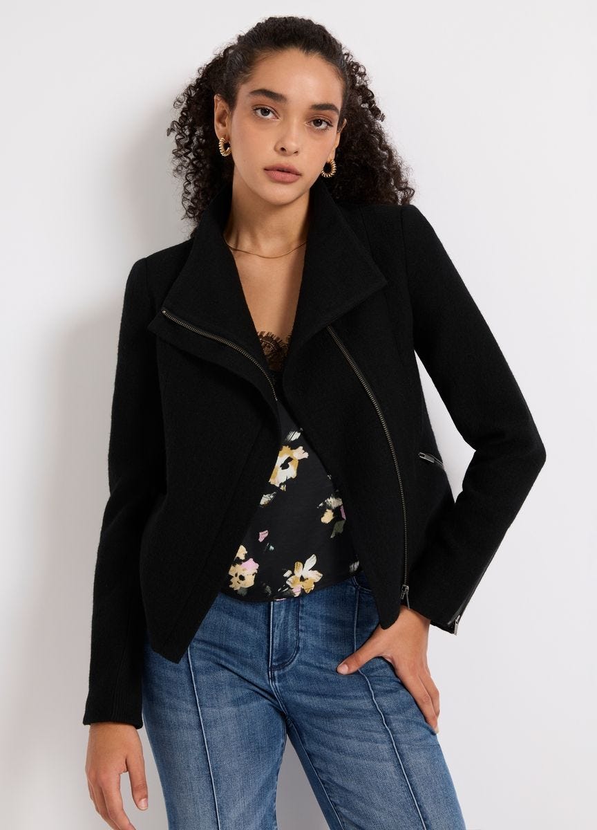 Marcs Women s Lani Feletd Wool Jacket