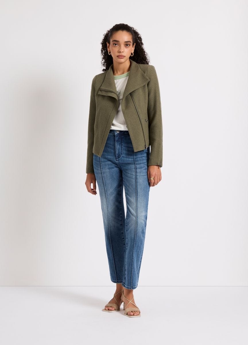 The Lani Felted Wool Jacket Marcs Womenswear