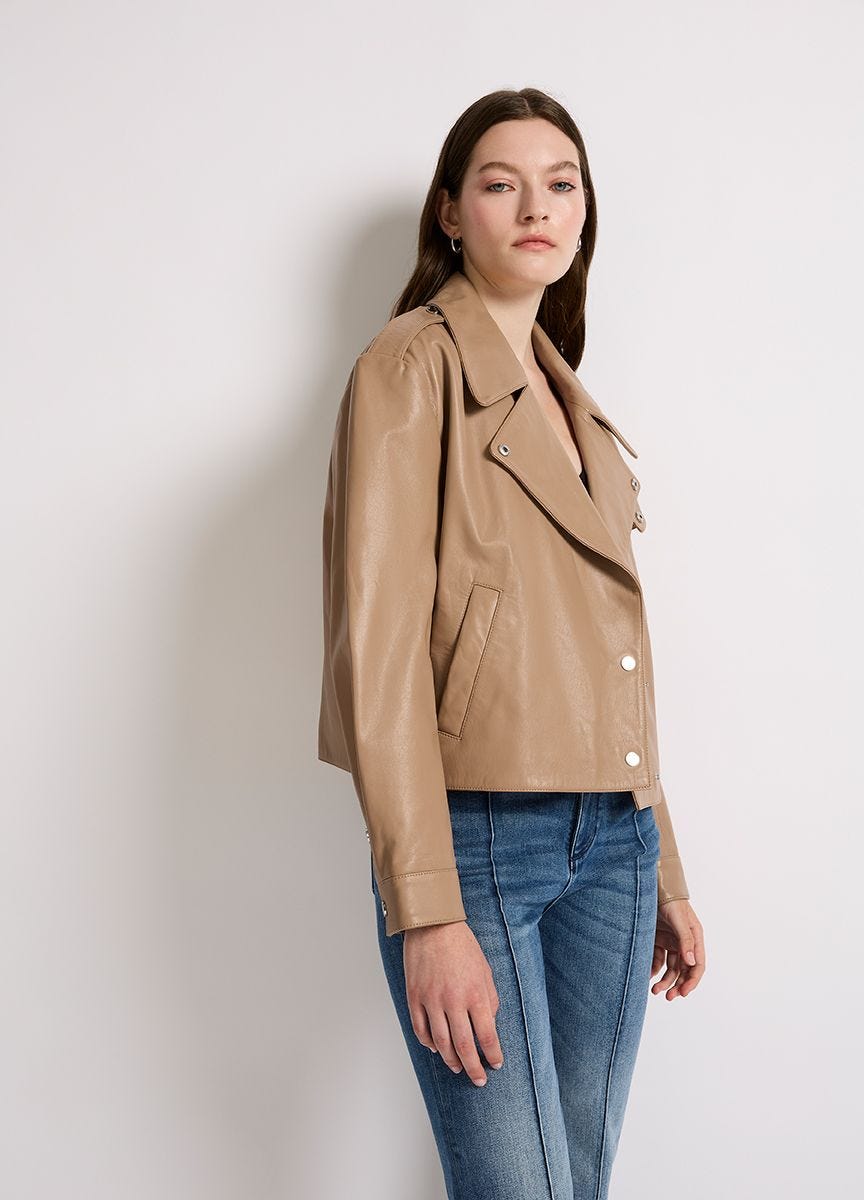 Women s Leather Jackets Coats Marcs Womenswear