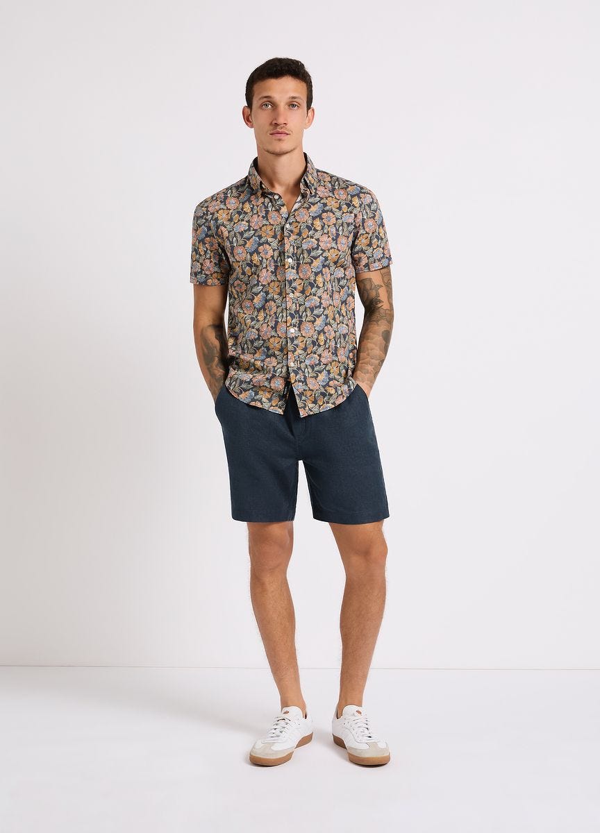 Mens Linen Shorts Marcs Menswear
